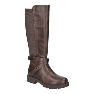 Easy Street Women's Austyn Plus Athletic Shafted Tall Boots Brown Size 9 1/2 W